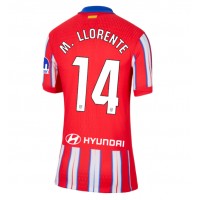 Atletico Madrid Marcos Llorente #14 Replica Home Shirt Ladies 2024-25 Short Sleeve